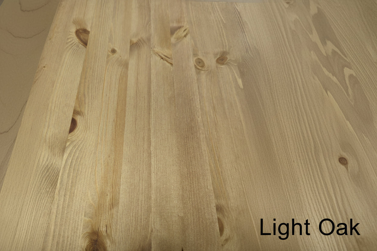 Close-up of wooden planks with visible grain and texture