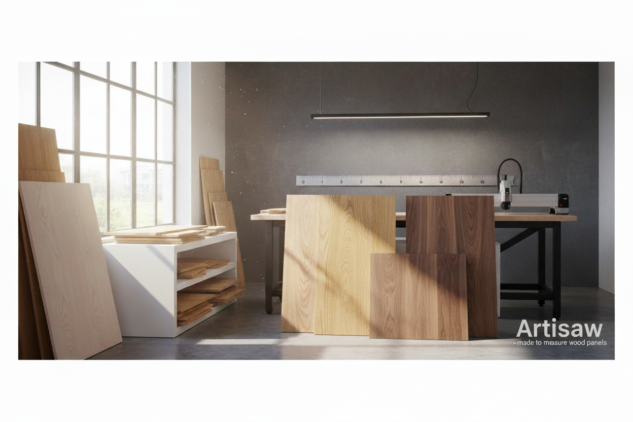 Artisaw Cut to Size Wood Panels Hero Image