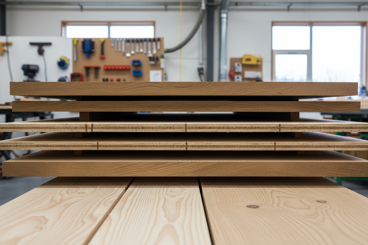 Horizontal stacked panels low angle