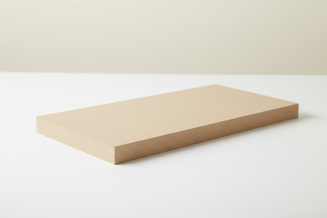 MDF panel angled view
