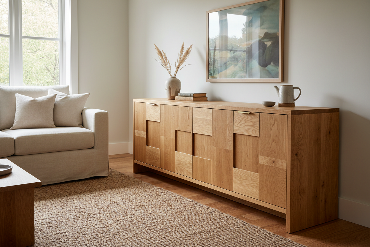 Oak furniture piece