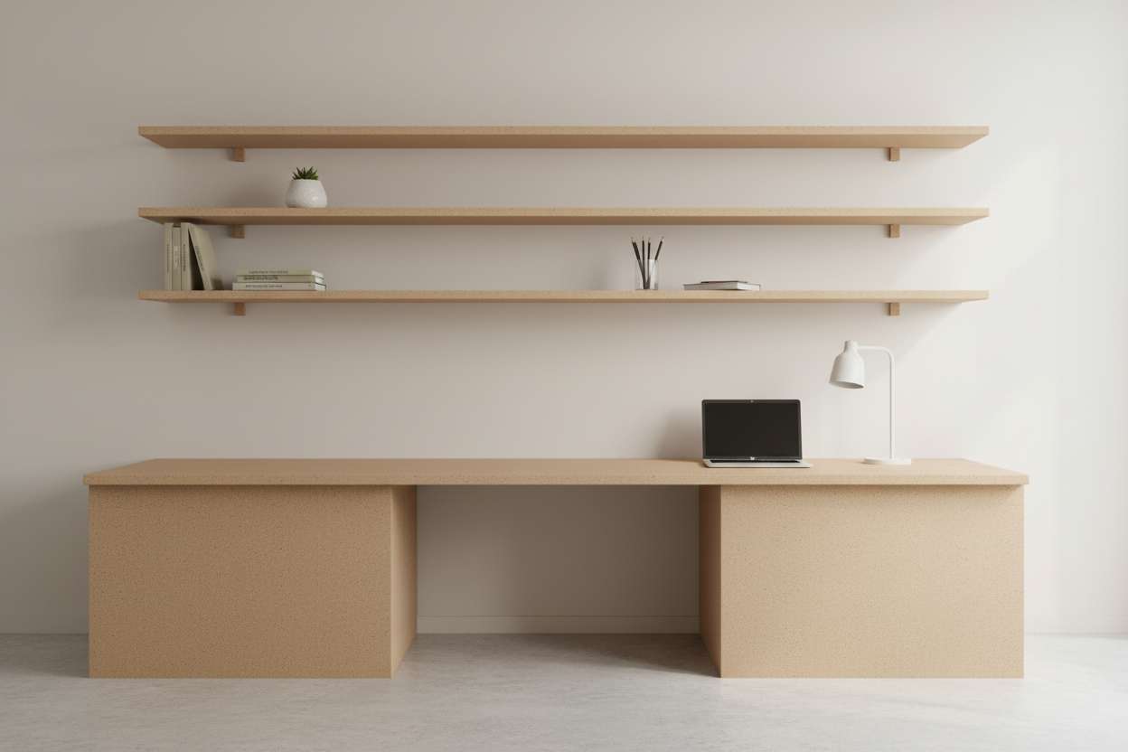 Raw unpainted MDF